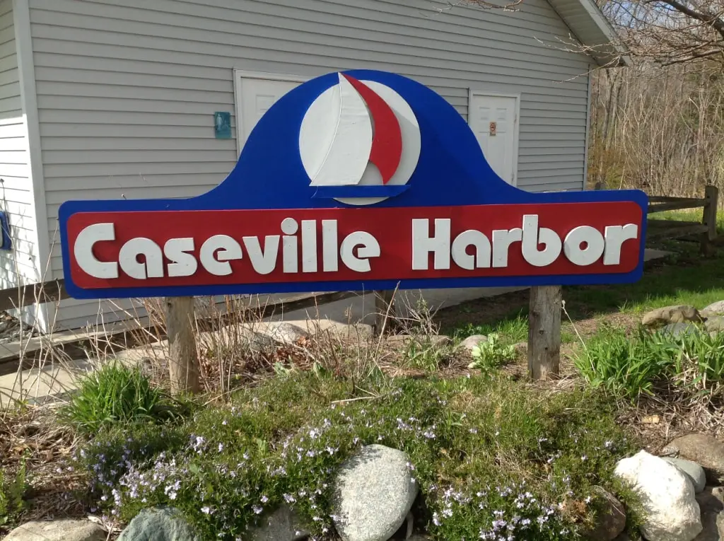 Caseville Harbor Sign