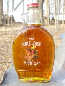 12oz Bottle of Battel's Pure Maple Syrup