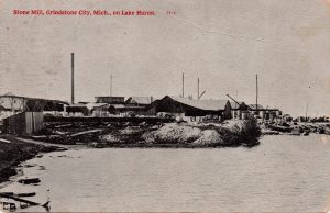 Stone Mill at Grindstone City c1900