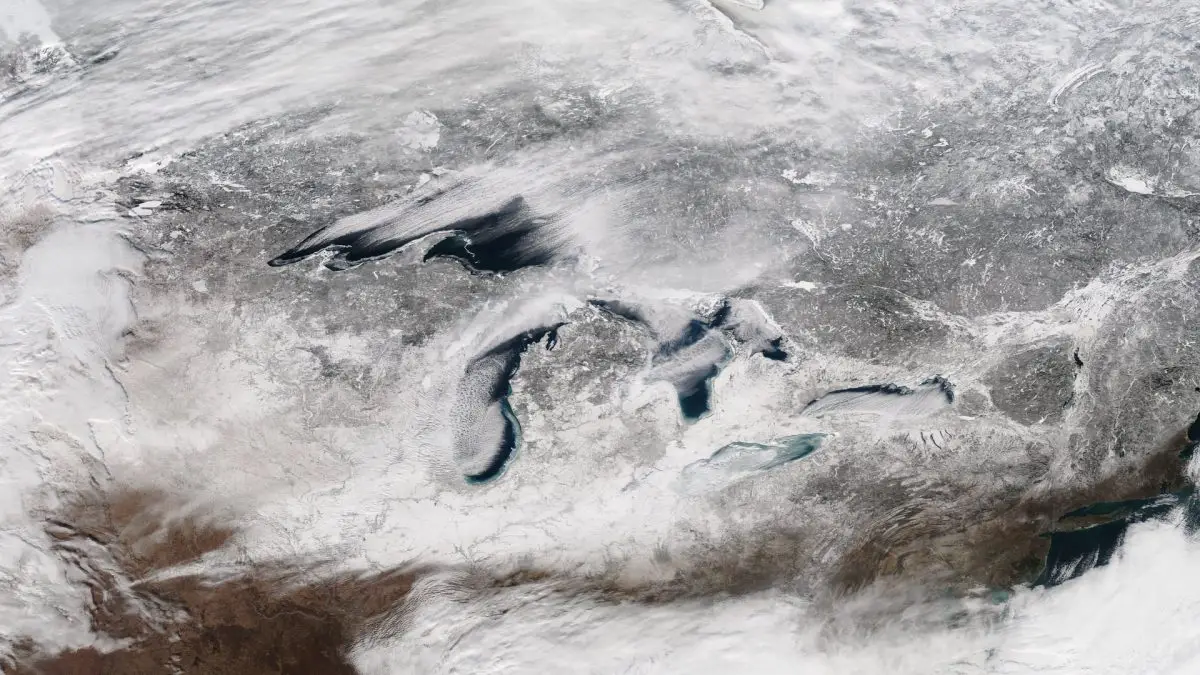Great Lakes Ice Coverage