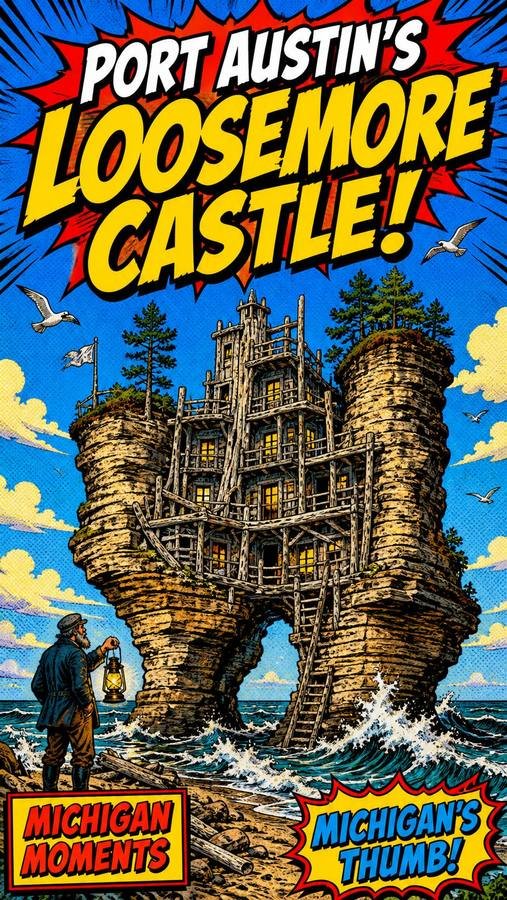 The Legend of Loosemore Castle Michigan Moments poster