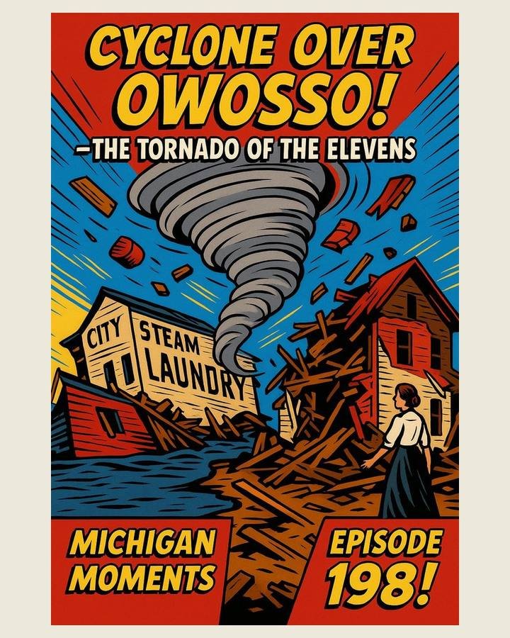 Owosso Cyclone Michigan Moments poster