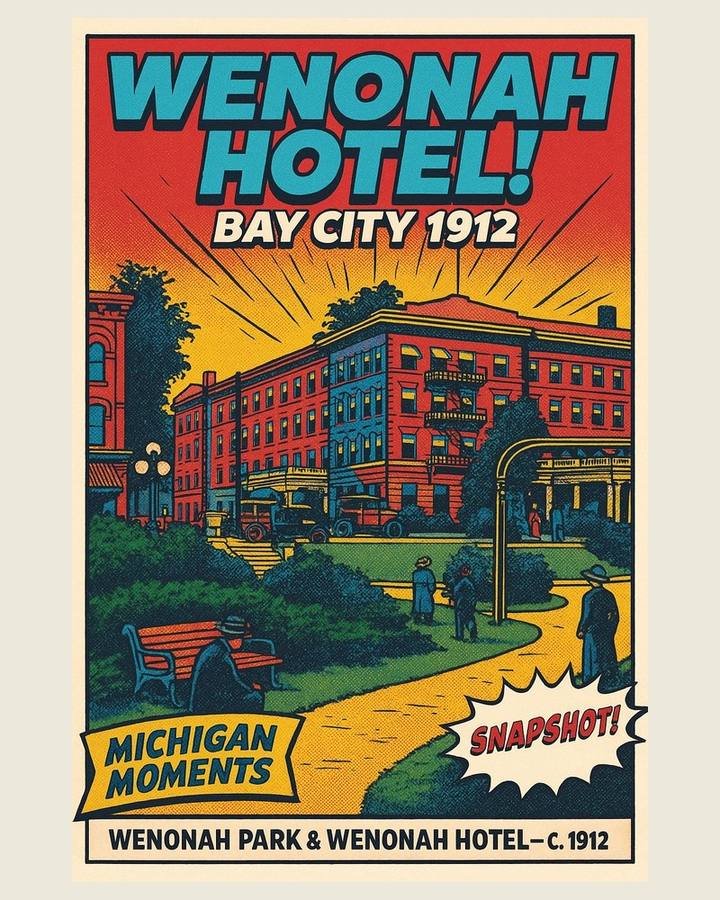 Bay City Michigan Moments poster