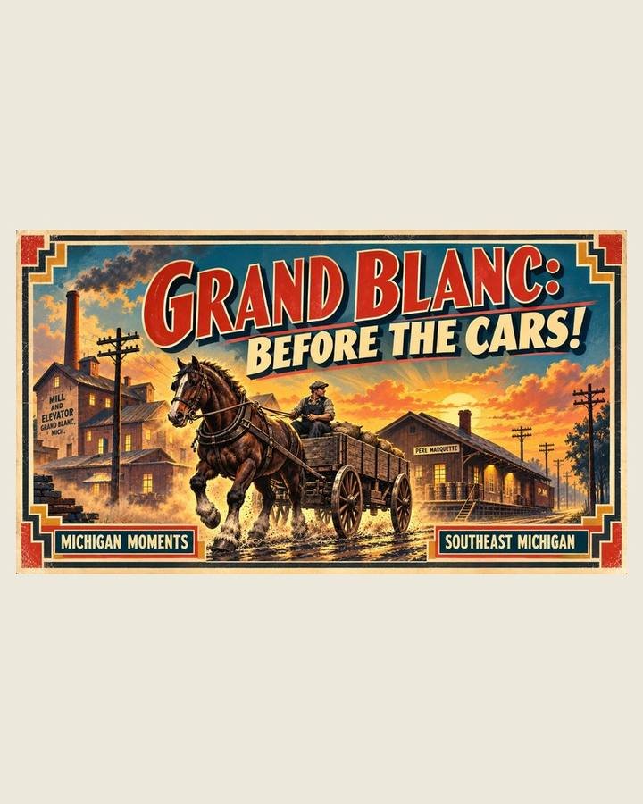 Grand Blanc Michigan Moments poster