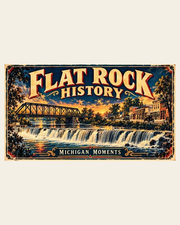 Flat Rock Michigan Moments poster