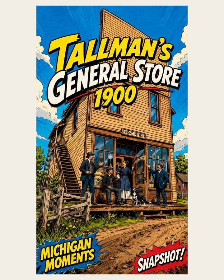 Tallman General Store Michigan Moments poster