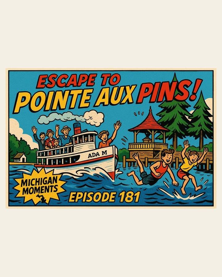 Pointe Aux Pins Michigan Moments poster