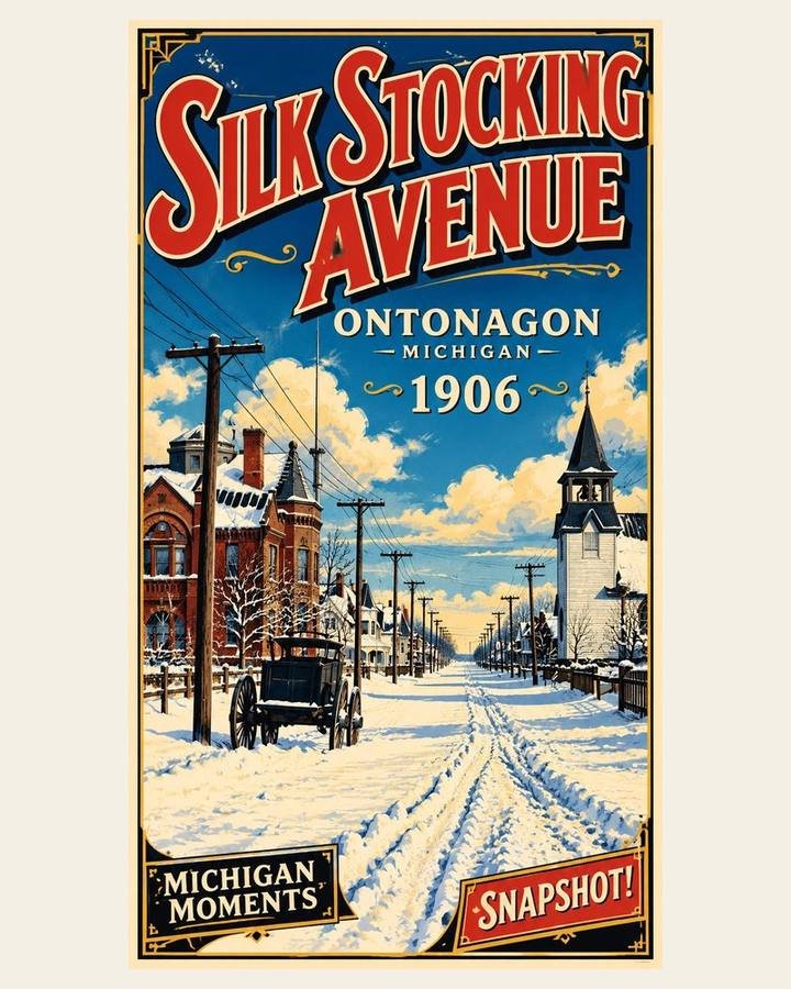 Ontonagon Michigan Moments poster