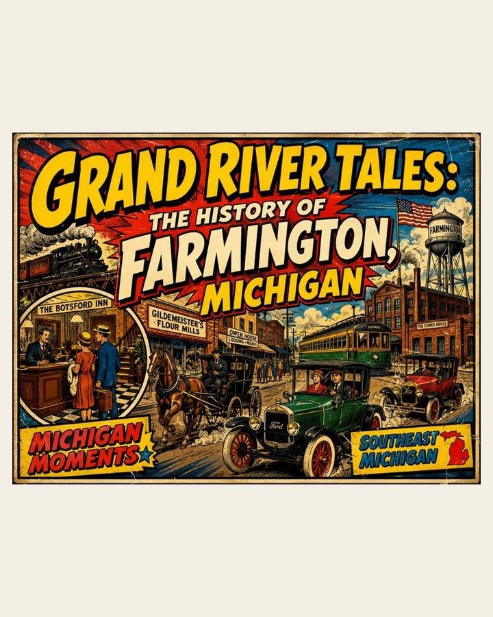 Farmington Michigan Moments poster