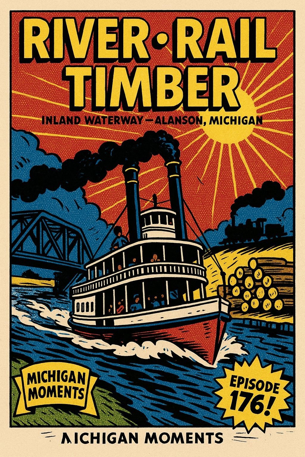 Alanson Michigan Moments poster