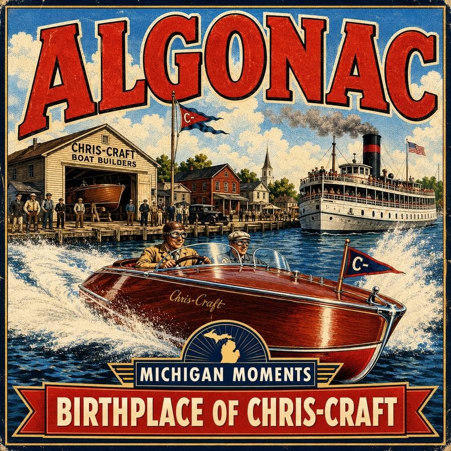 Algonac Michigan Moments poster