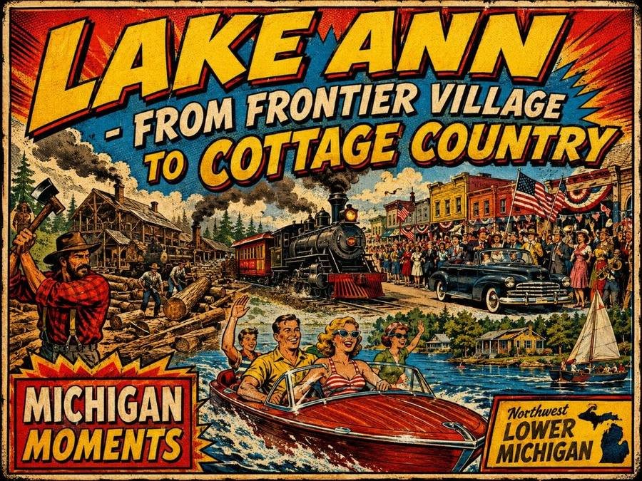 Lake Ann Michigan Moments poster