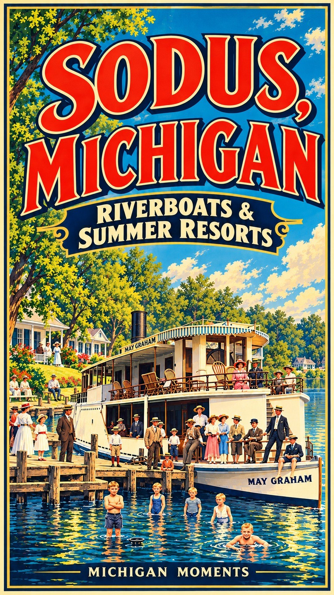 Sodus Michigan Moments poster