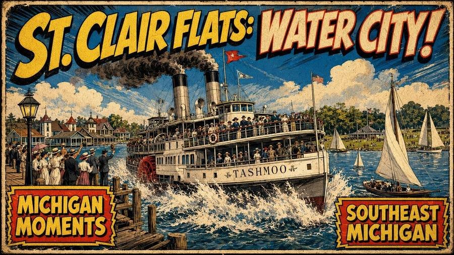 St. Clair Flats Resorts Michigan Moments poster
