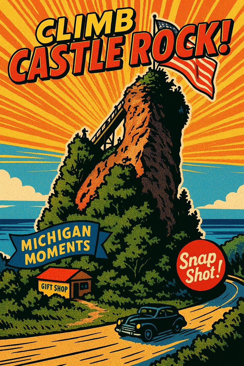Castle Rock Michigan Moments poster