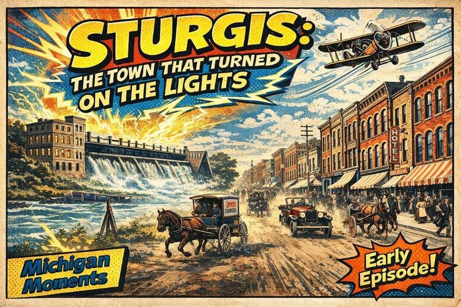 Sturgis Michigan Moments poster