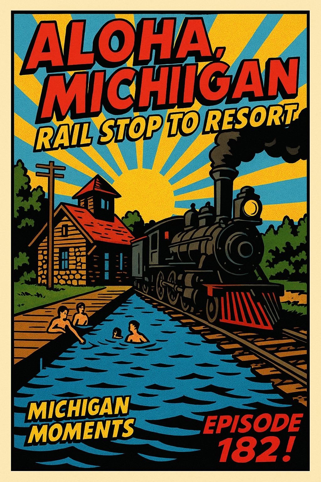 Aloha Michigan Moments poster