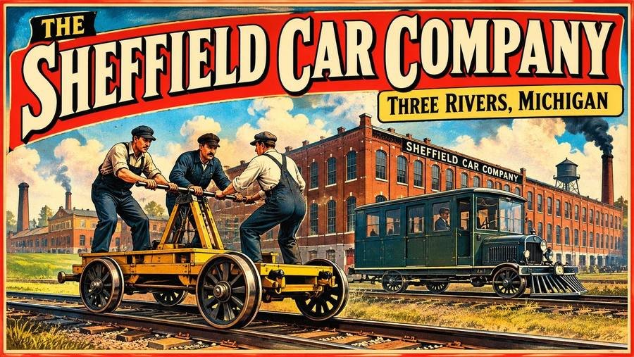 Sheffield Car Company Michigan Moments poster