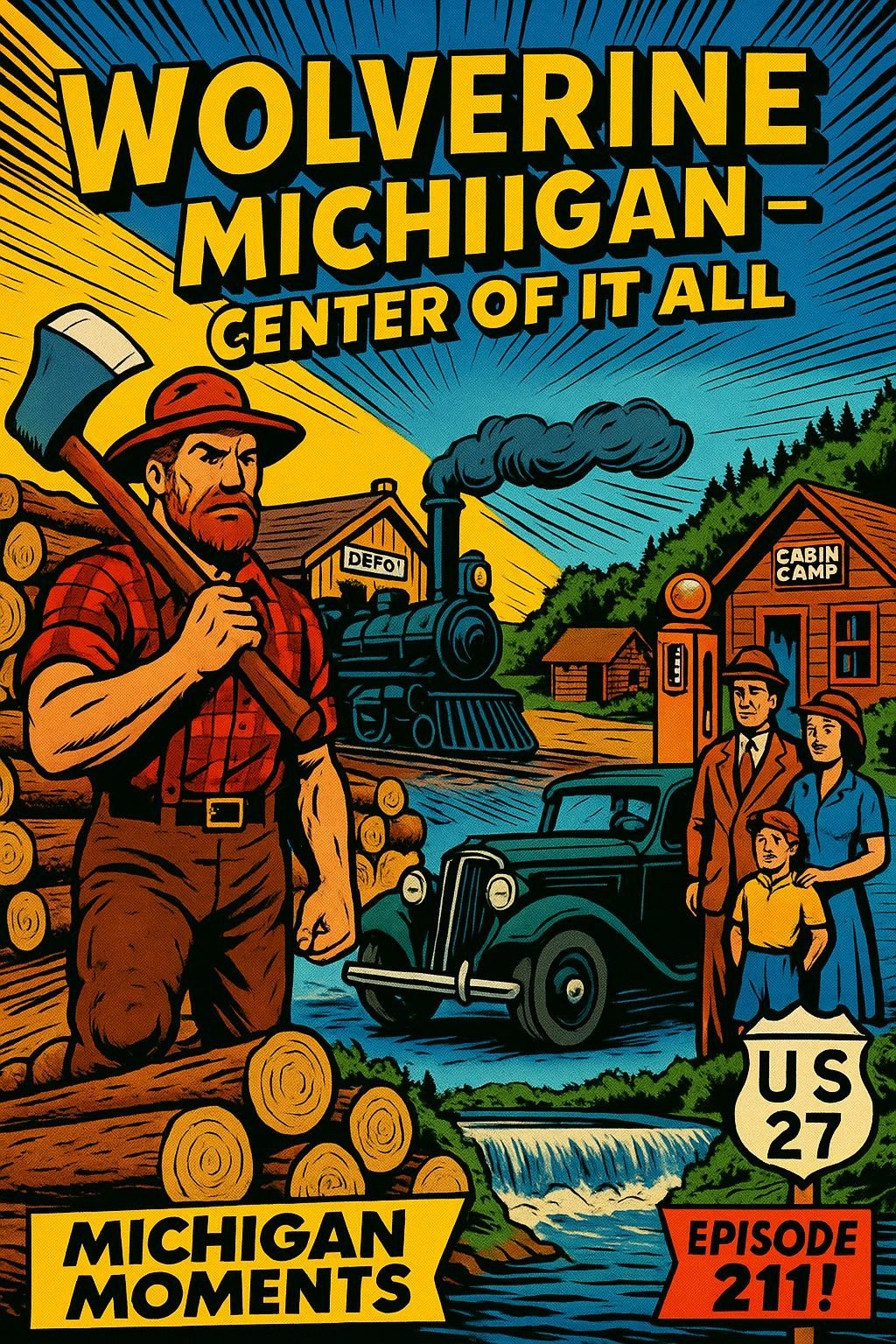 Wolverine Michigan Moments poster