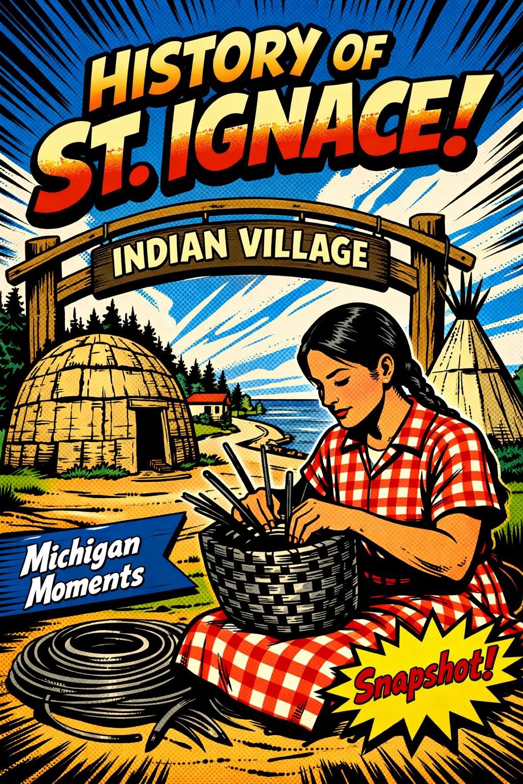 Indian Village Michigan Moments poster