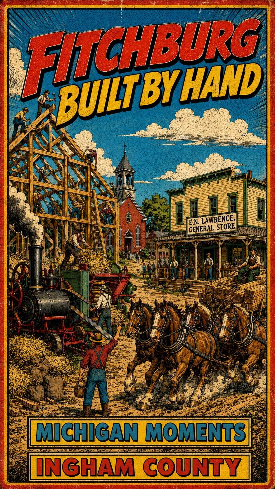 Fitchburg Michigan Moments poster