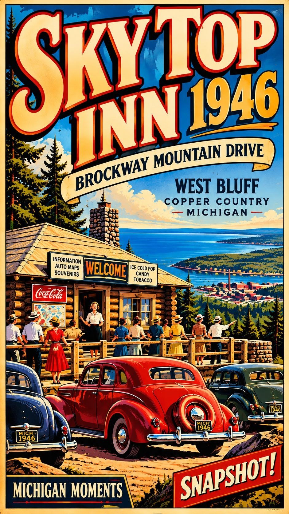 Sky Top Inn, 1946 Michigan Moments poster