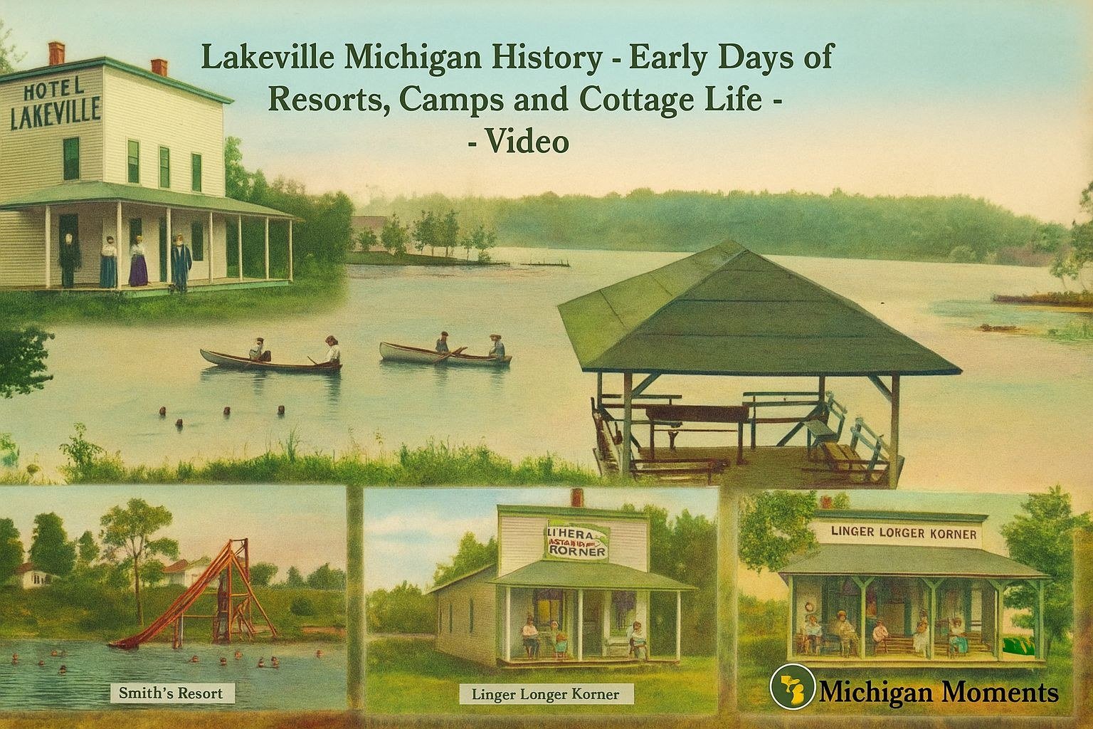 Lakeville Michigan Moments poster