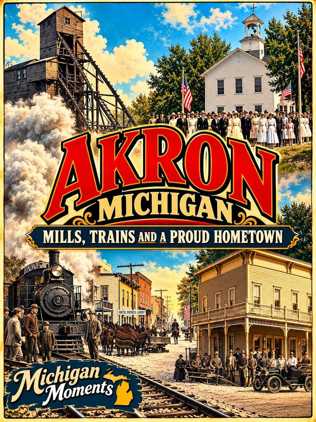 Akron Michigan Moments poster