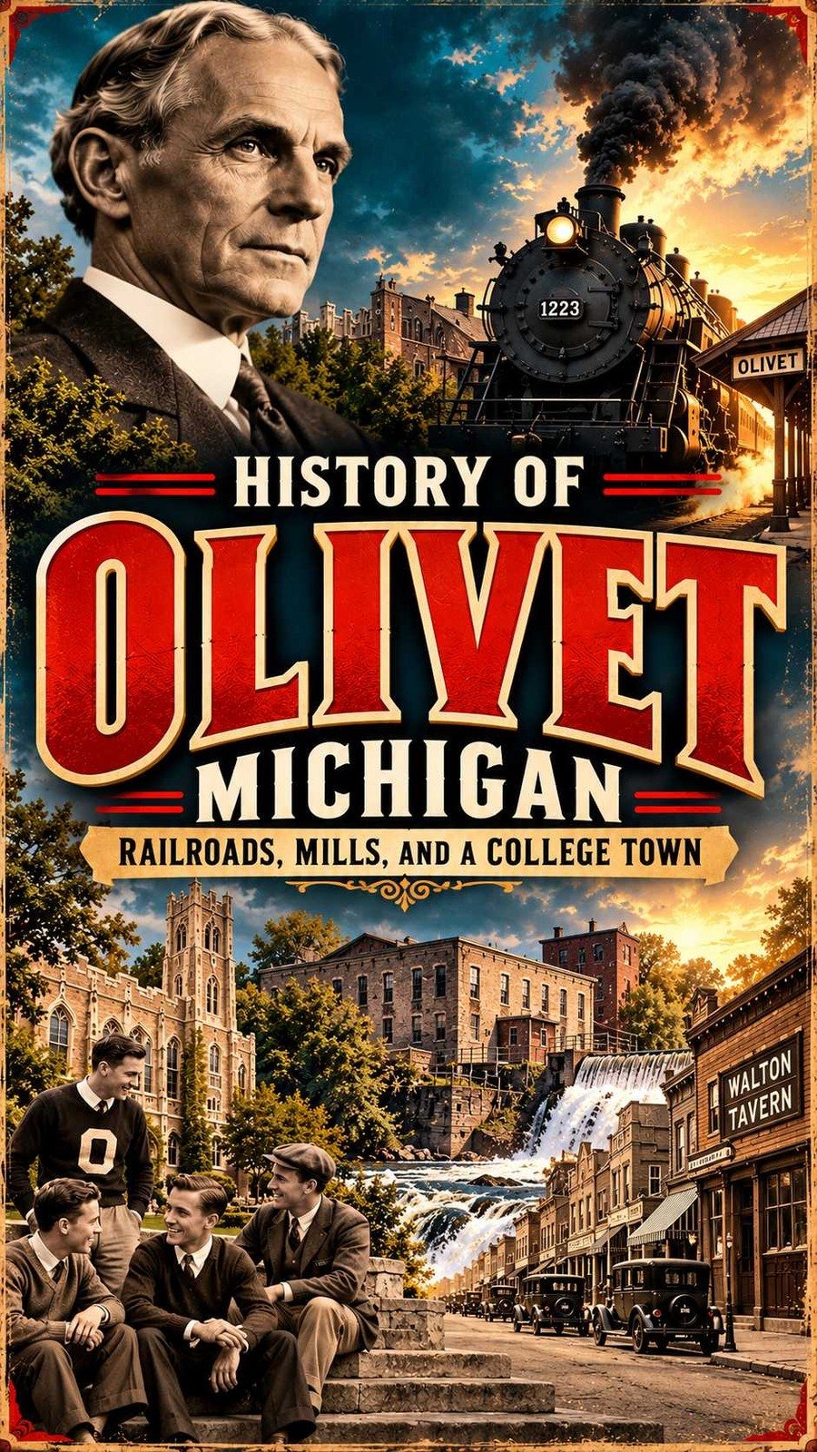 Olivet Michigan Moments poster