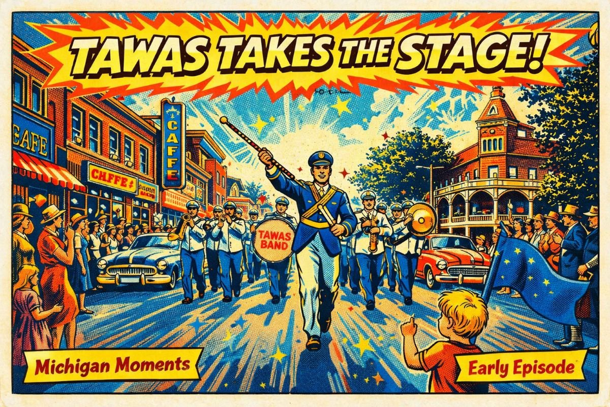 Tawas Bay: Where Timber Met the Tide Michigan Moments poster