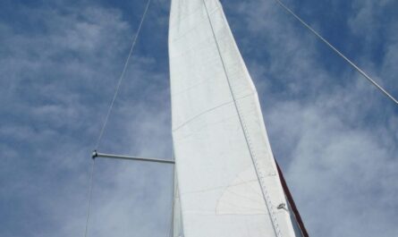 Main Sail on Boat