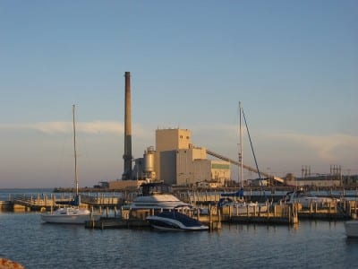 Harbor Beach DTE Plant - Coal Powered Plant