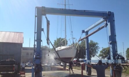 Caseville Harbor - Sailboat