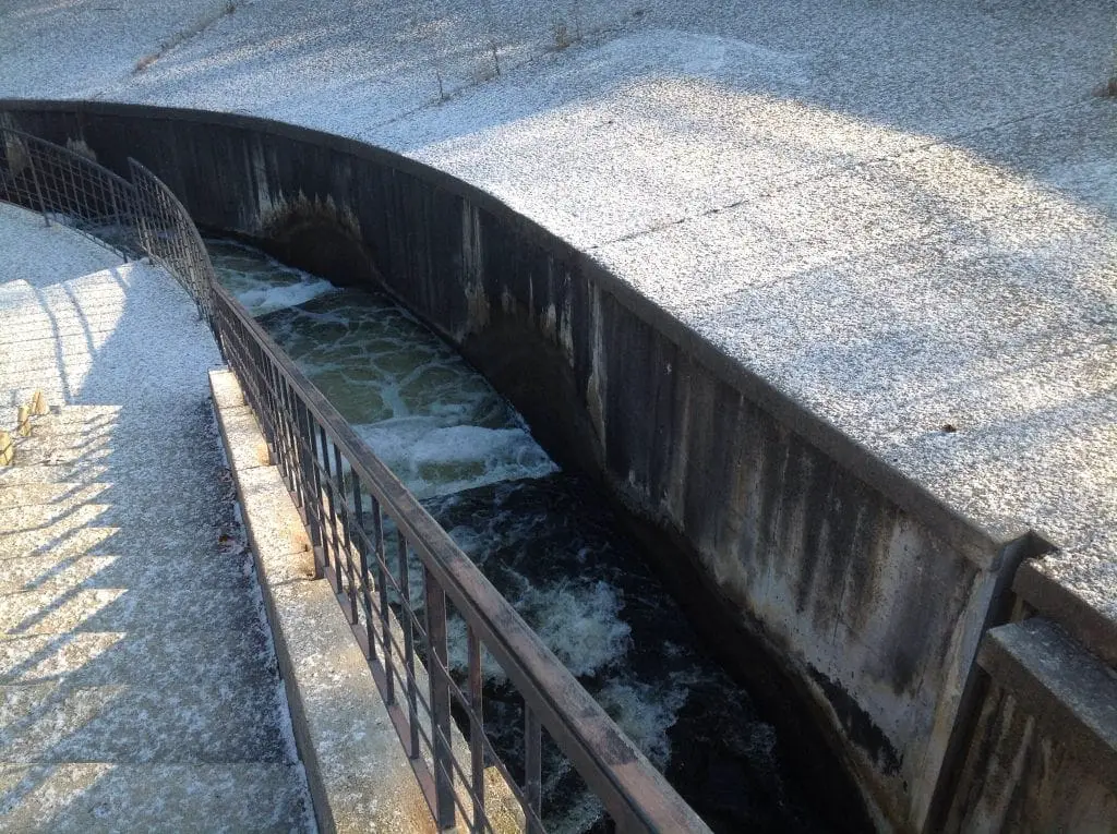 Brenke Fish Ladder Lansing Michigan