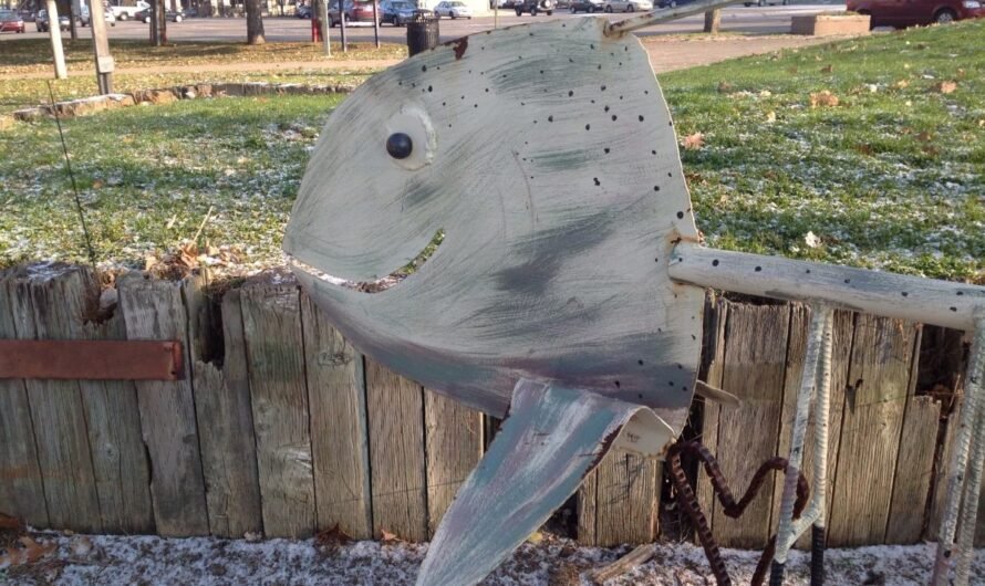 Brenke Fish Ladder in Lansing Michigan