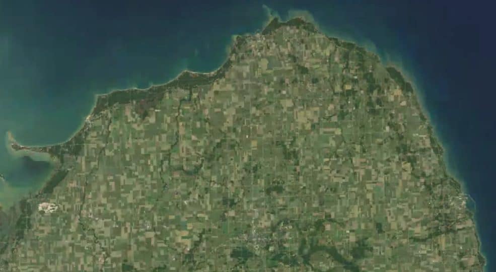 Michigan Time Lapse – Changes In Michigan’s Thumb Over 39 Years