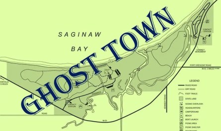 Ghost Town Under Port Crescent State Park