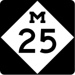 Official M-25 Road Sign