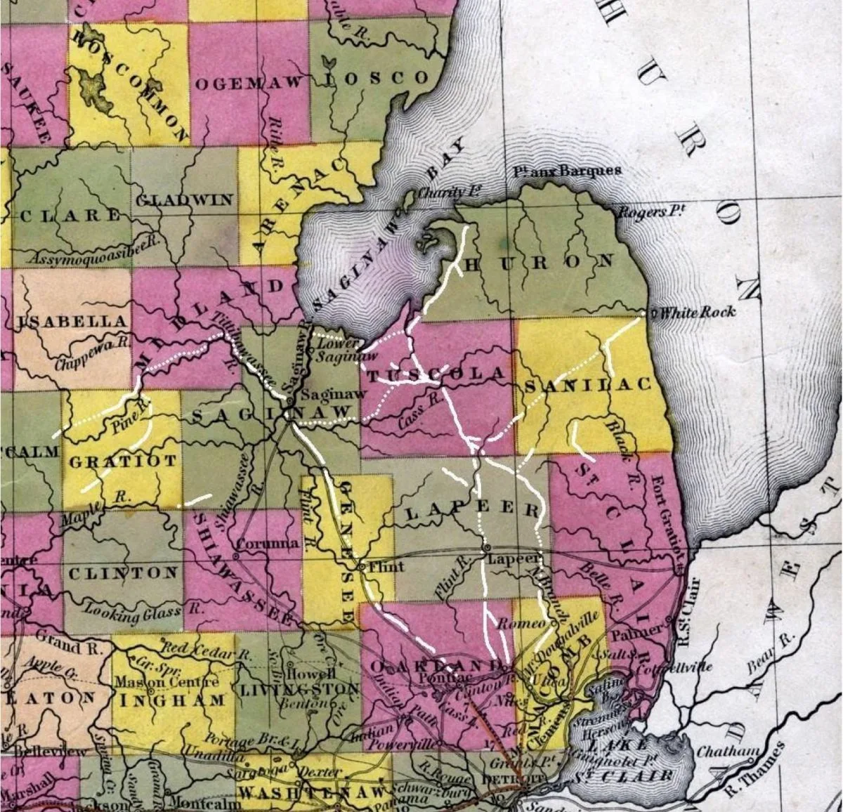 Michigan Thumb Indian Trails