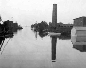 Caseville Harbor 1948