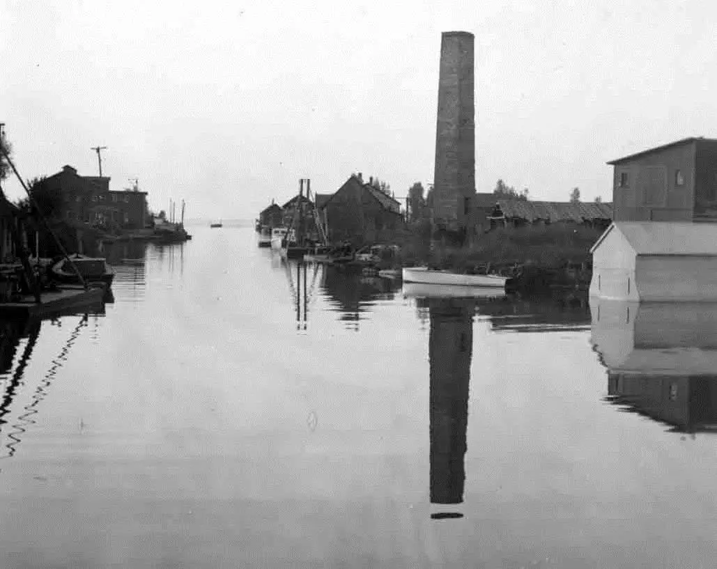 Caseville Harbor 1948