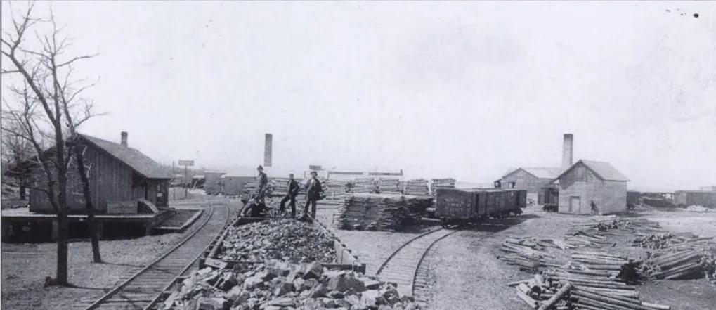 Crawford's Saw Mill Caseville 1880's