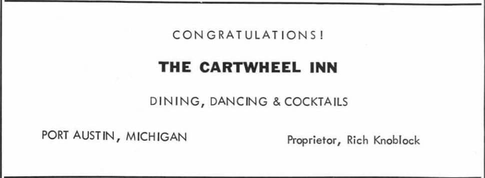 Cartwheel Inn Ad