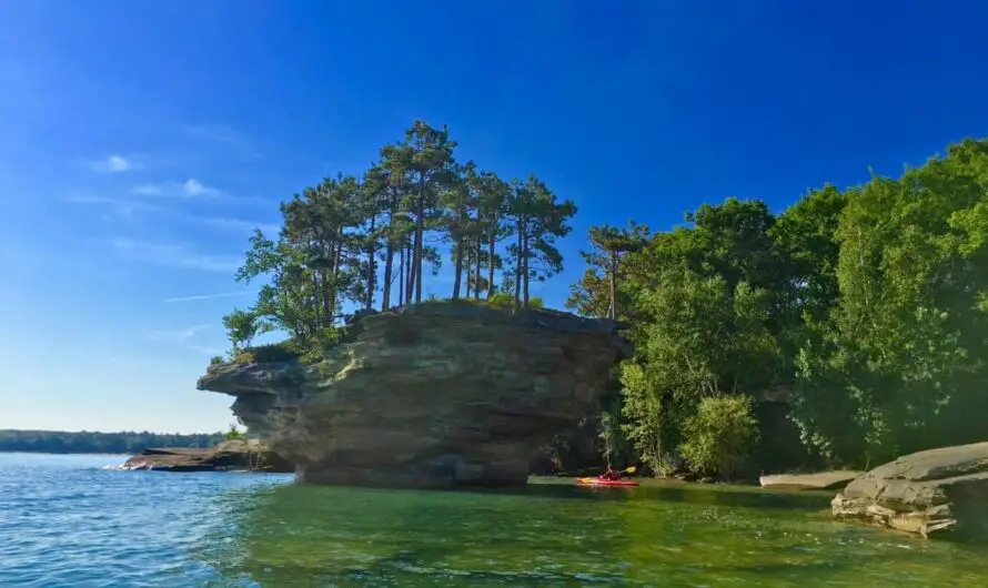 Turnip Rock Mi In Top 13 Amazing Rock Formations in America by CNN