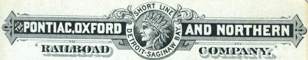 P.O. & N Banner - The Polly Ann Railroad