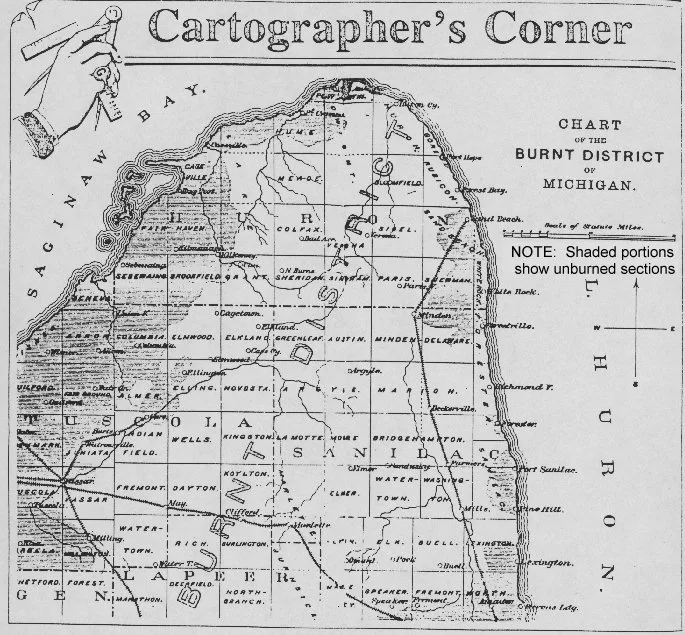 Michigan Thumb Fire 1881.