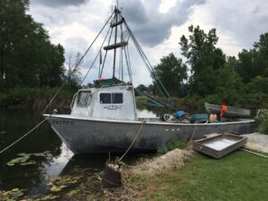 The Patty D Fishing Boat at Bay Port Fish Company