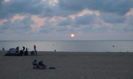 Caseville Beach Sunset