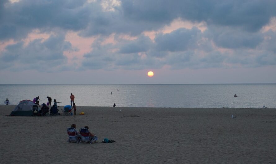 On a Lake Huron Sand Dune…at Midnight