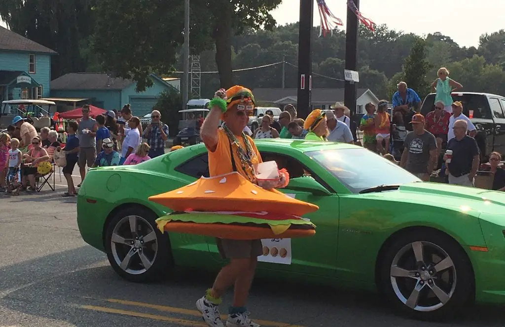 Parade of Fools - Day trip to Caseville Cheeseburger festival